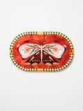Fable Butterfly Pink Oval