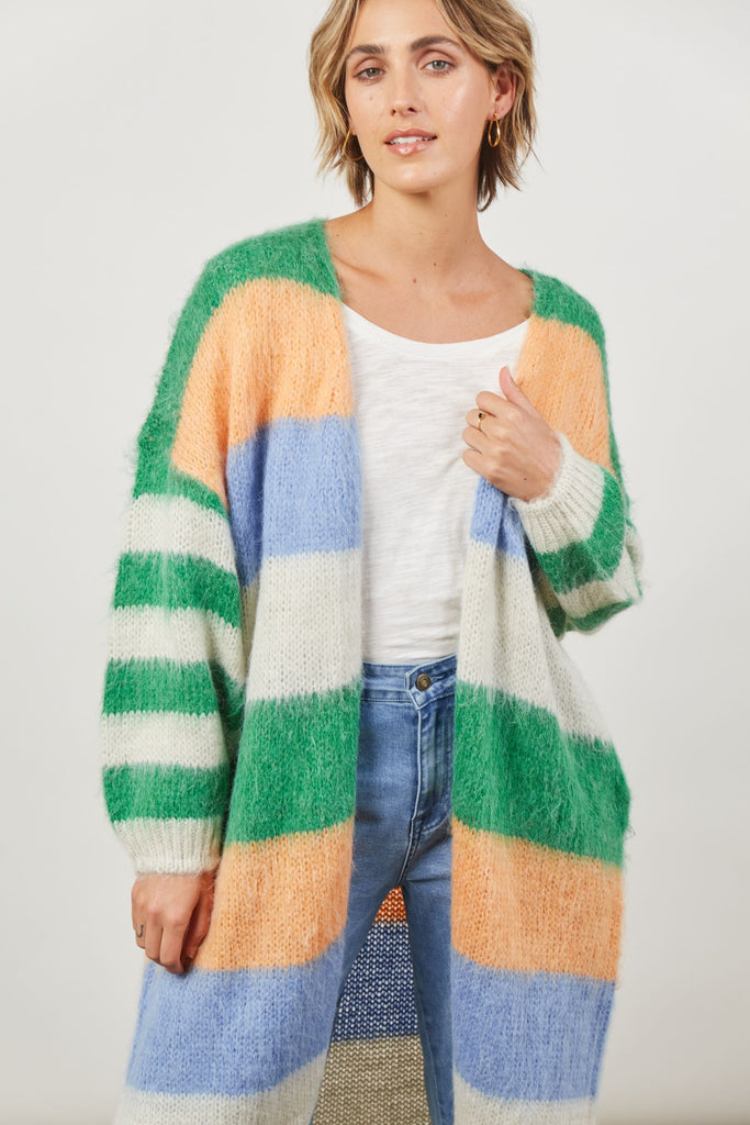 Serene Stripe Cardigan