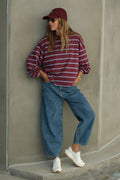 Maggie Tapered Barrel Jean