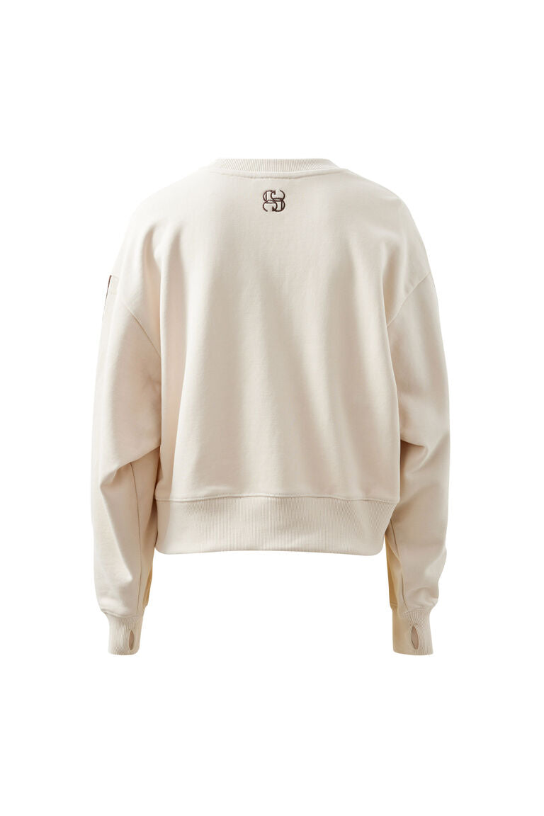 Sasha Sporty Slouchy Crew