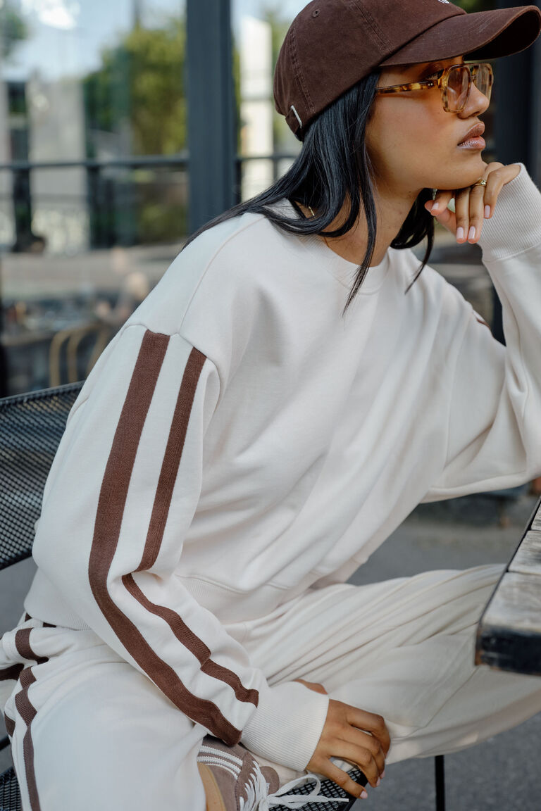 Sasha Sporty Slouchy Crew