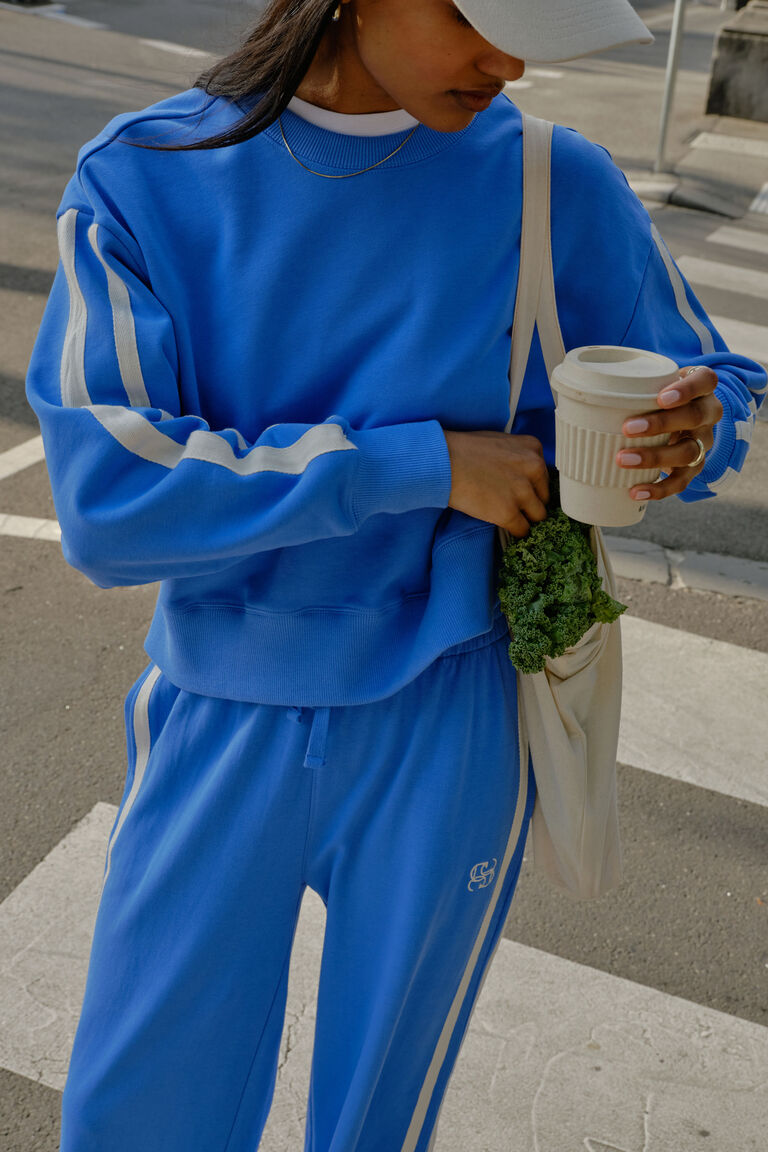 Sasha Sporty Slouchy Crew