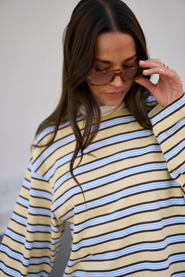 Beau Long Sleeve Slouchy Tee