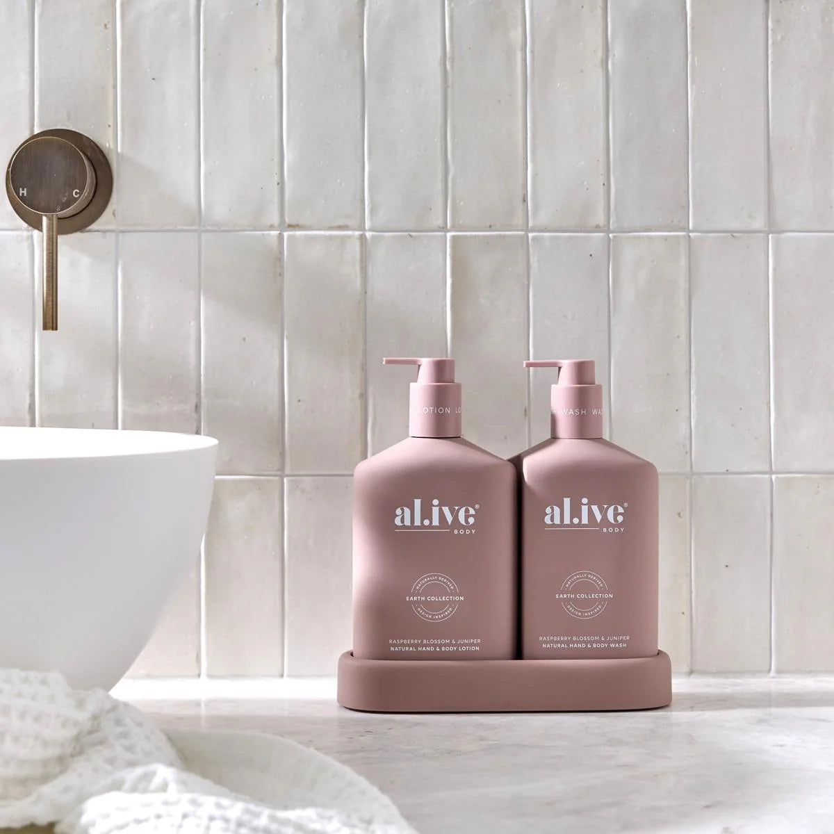 Raspberry Blossom & Juniper - Wash & Lotion Duo