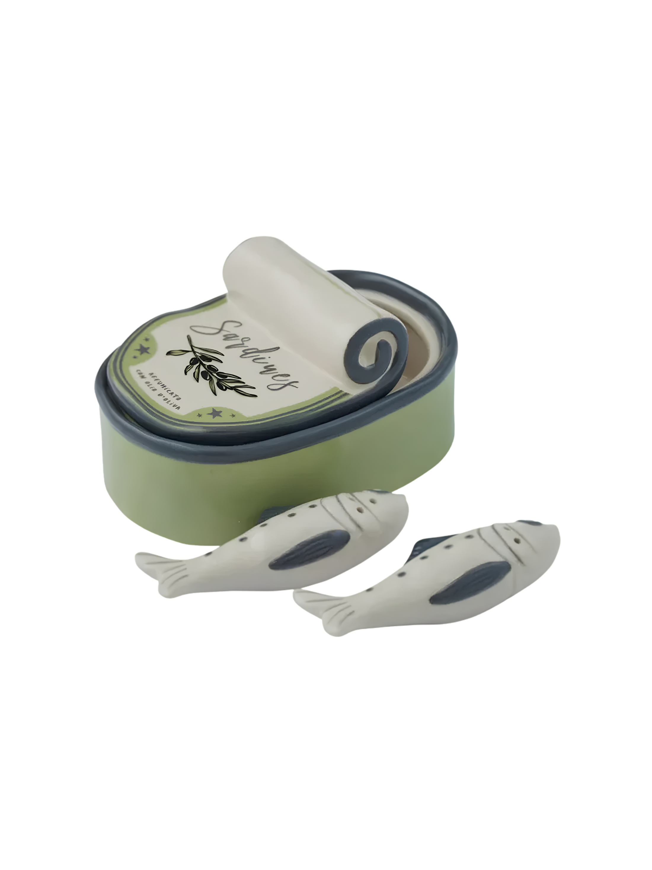 Sardina 3pc Ceramic S&P Set