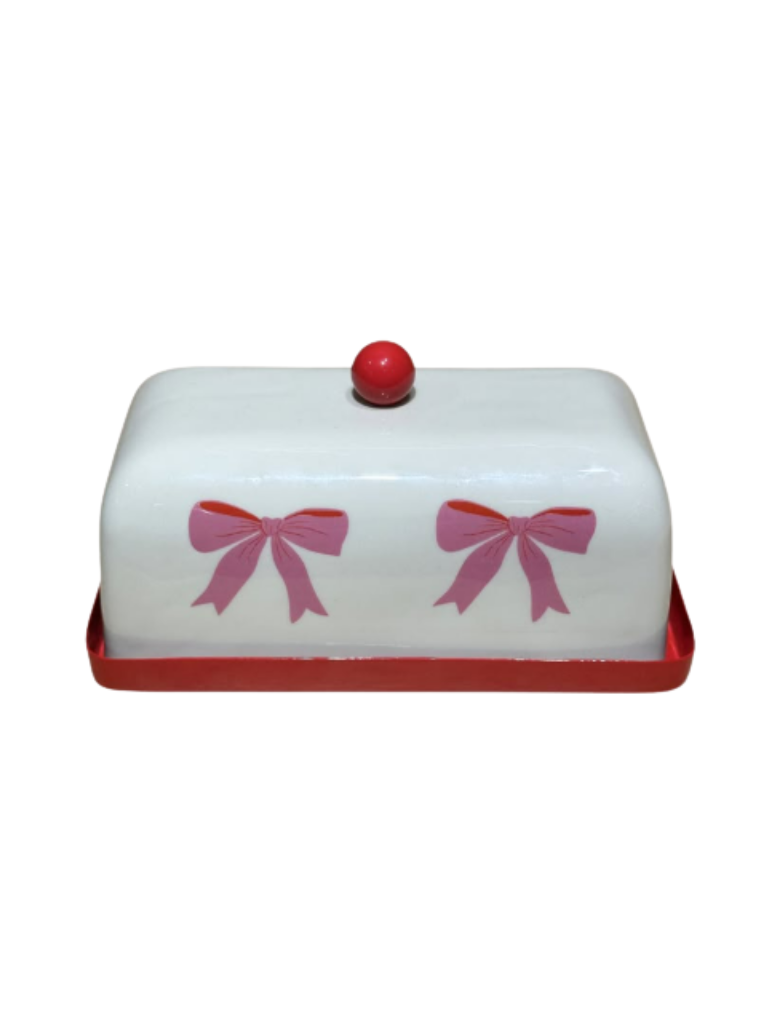 BOW BUTTER DISH