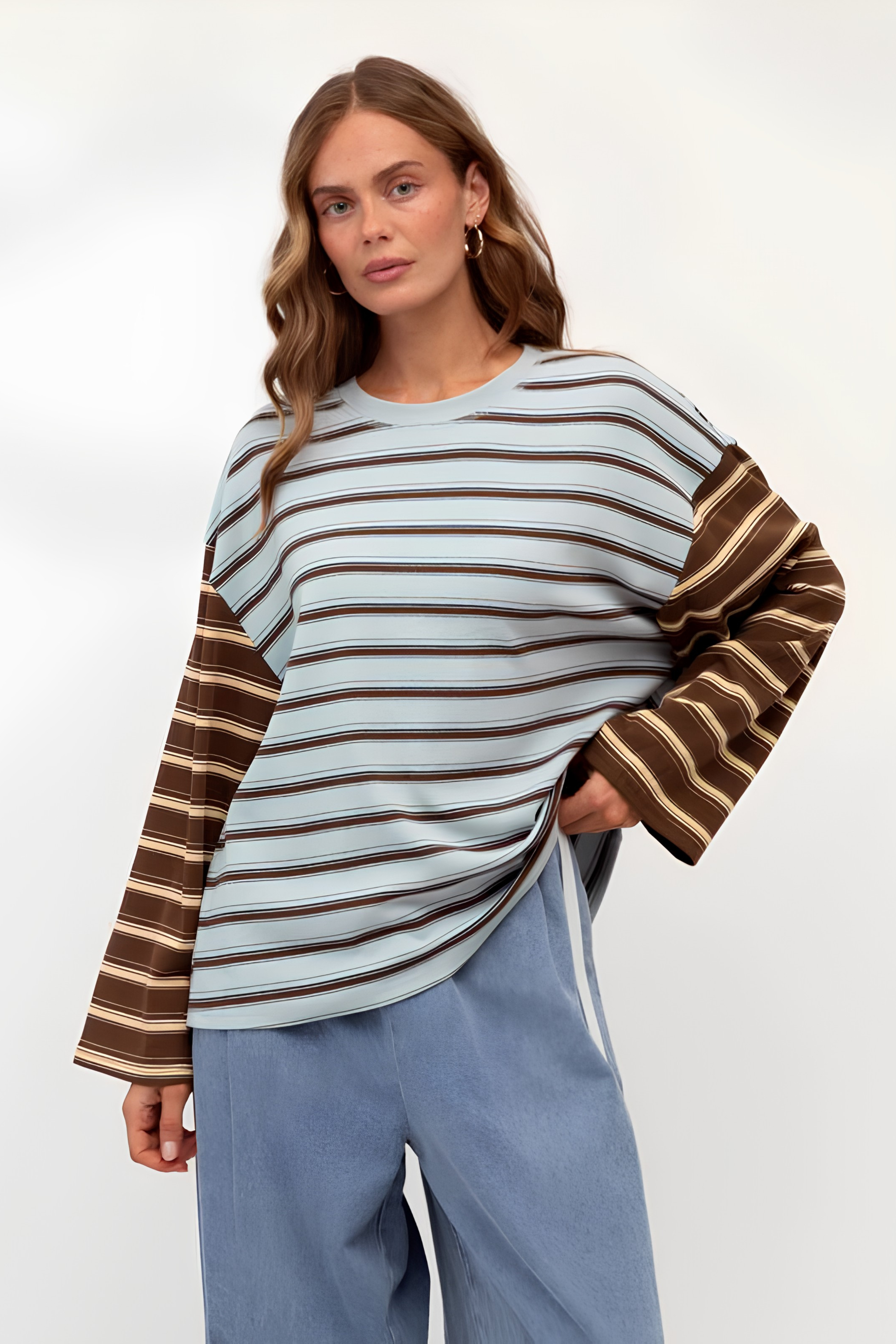 Erin Duo Stripe Tee