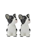 Frenchie S/2 Ceramic S&P Shakers