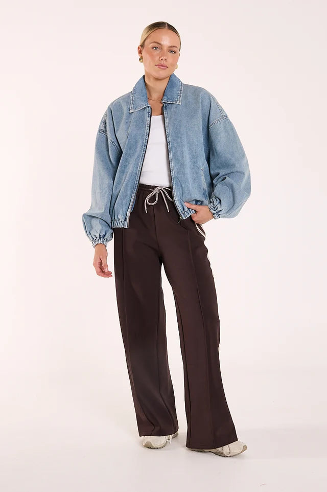 Harrie Denim Bomber