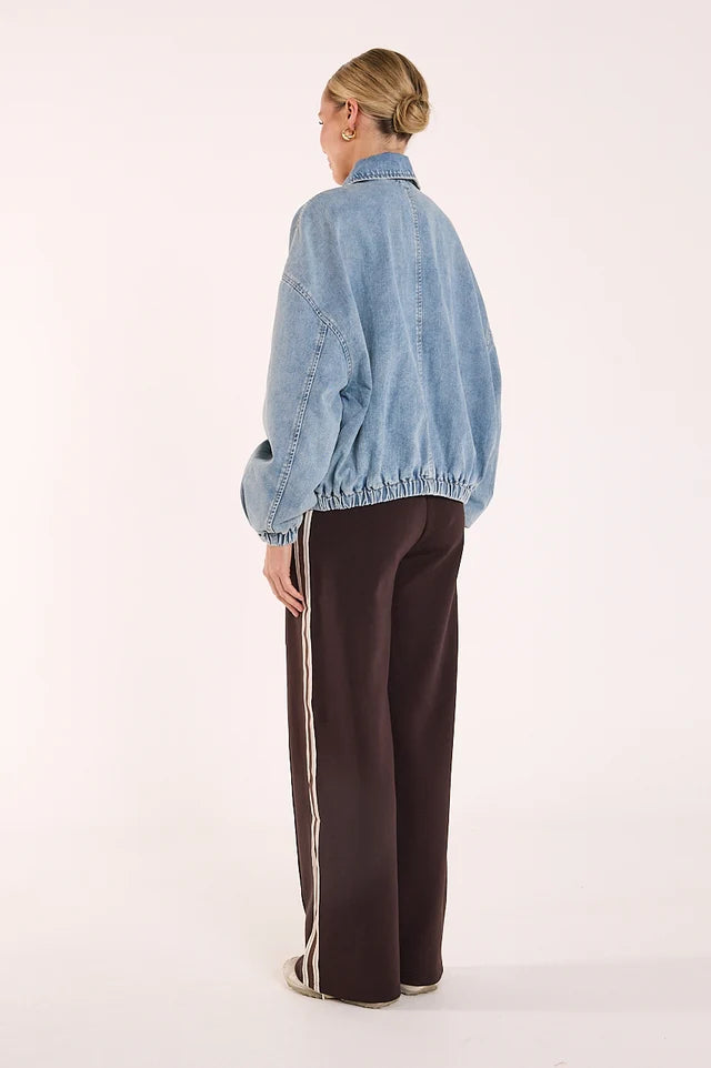 Harrie Denim Bomber