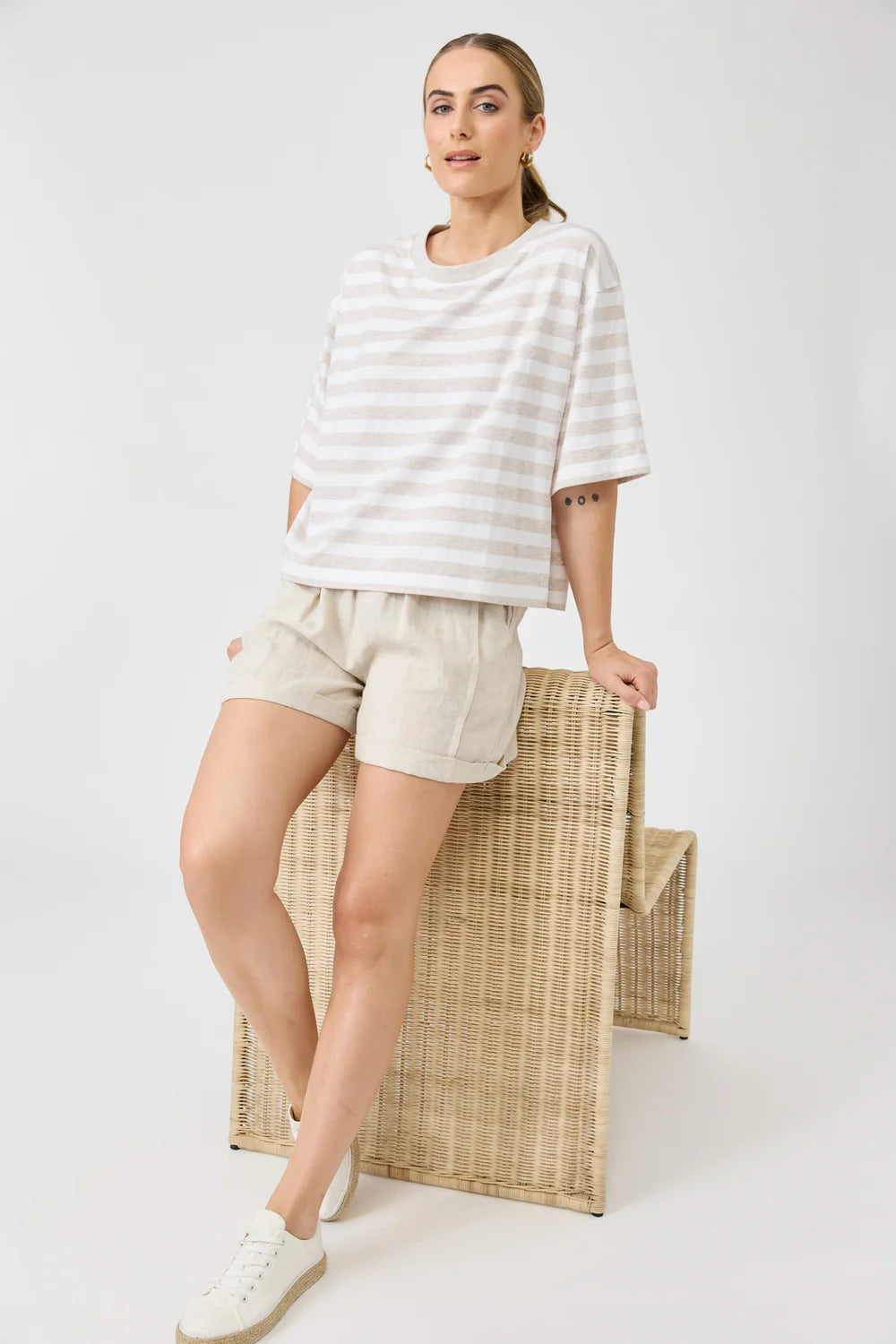 Studio Stripe Tshirt