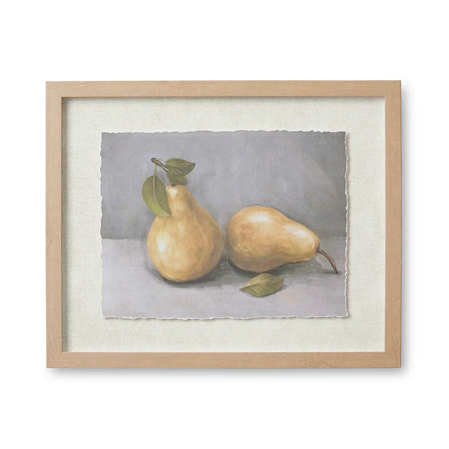 Bosc Pear Framed Artwork