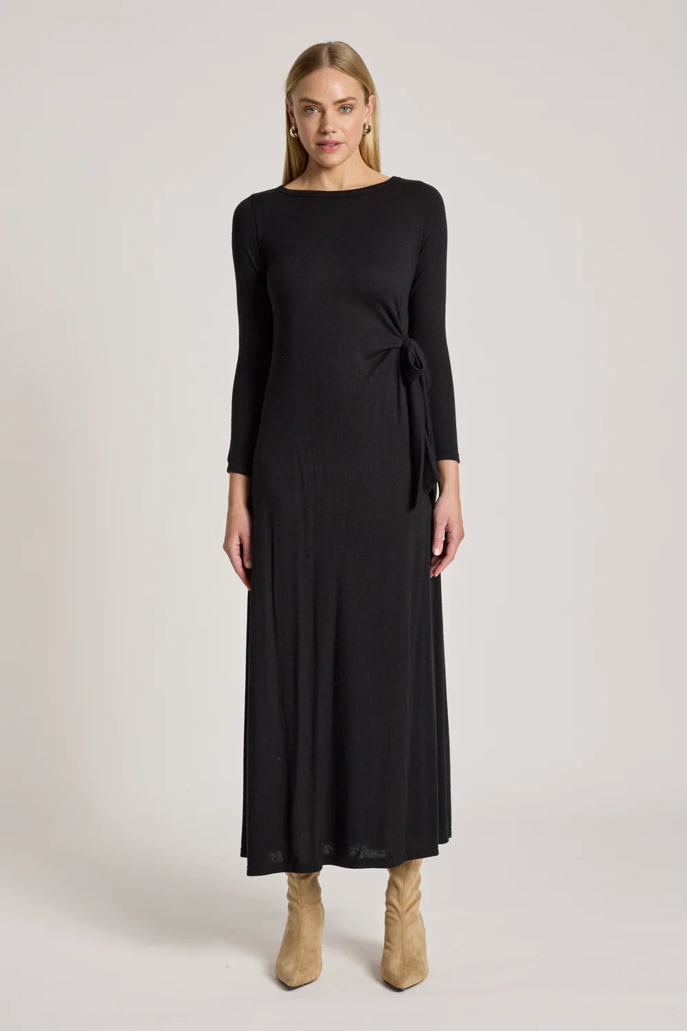 Aria Tie Maxi Dress