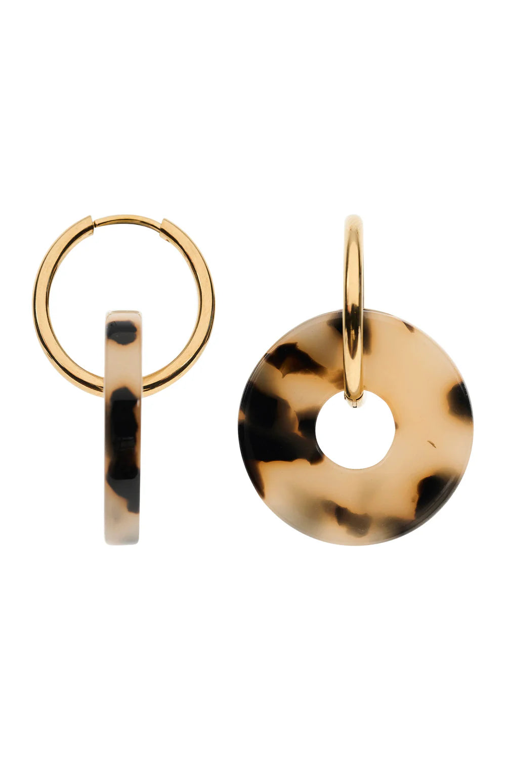 Nomad Disc Earring - Dune