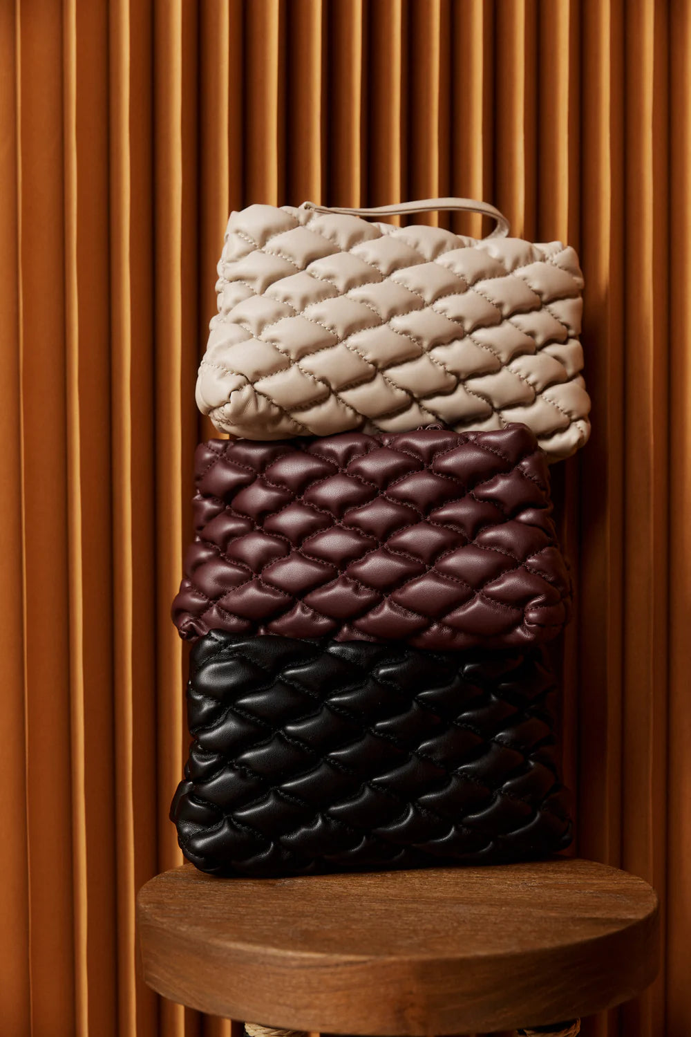 Zala Pouch - Bisque