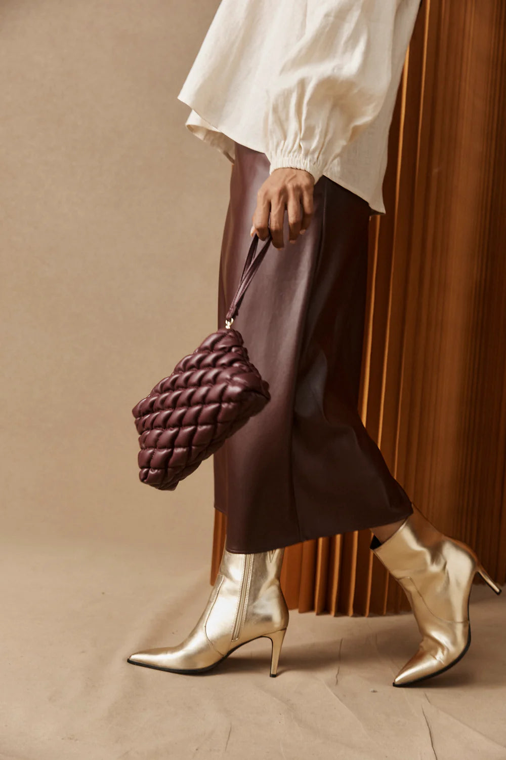Zala Pouch - Mahogany