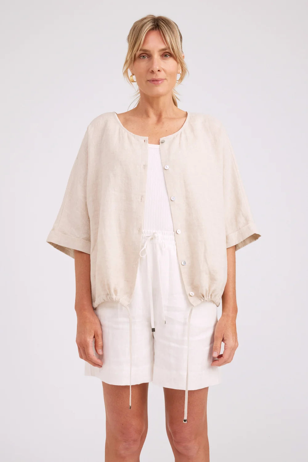 Studio Button Top/Jacket