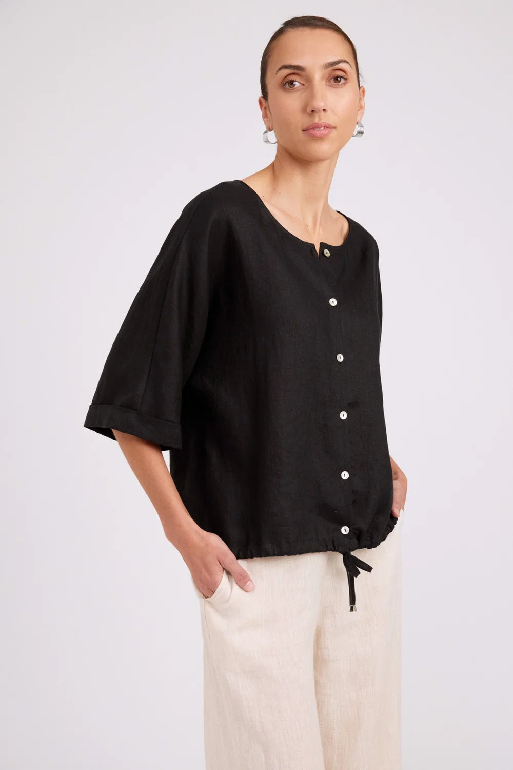 Studio Button Top/Jacket