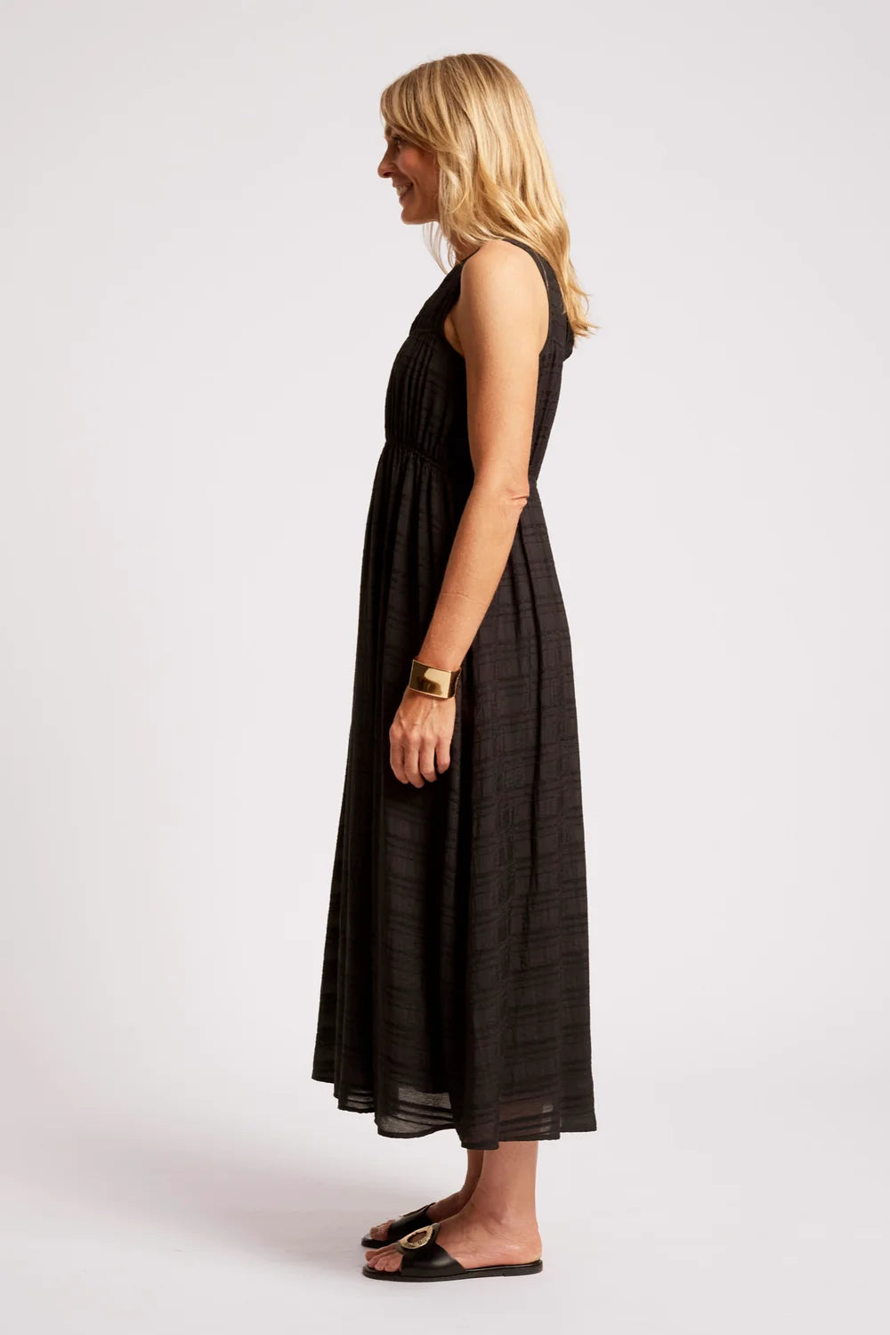 Sovana Ruched Maxi Dress