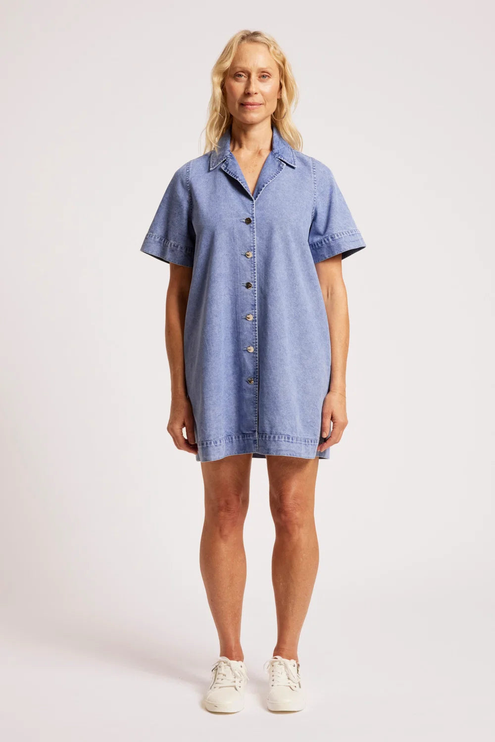 Dusk Denim Shirt Dress