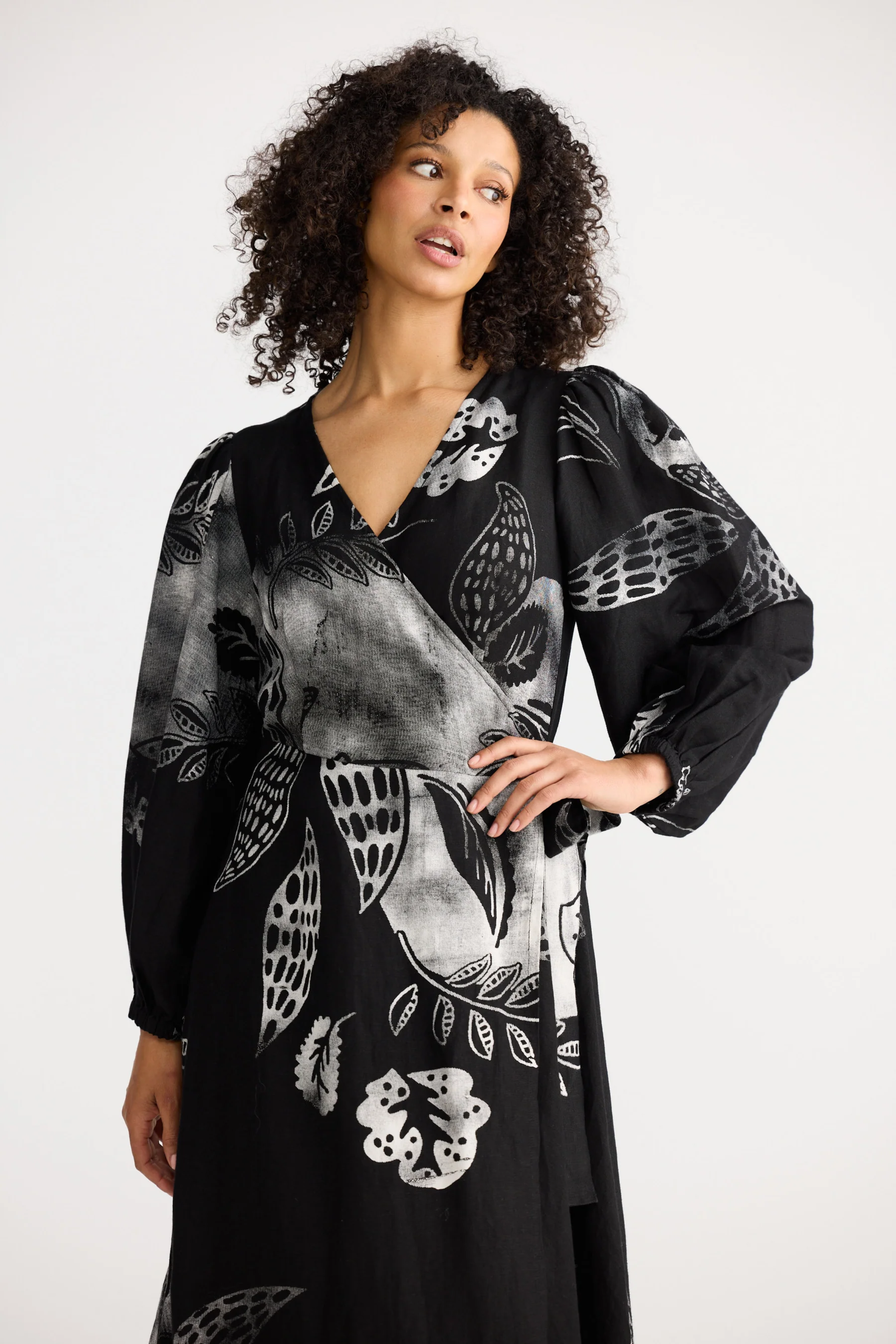 Amor Wrap Dress