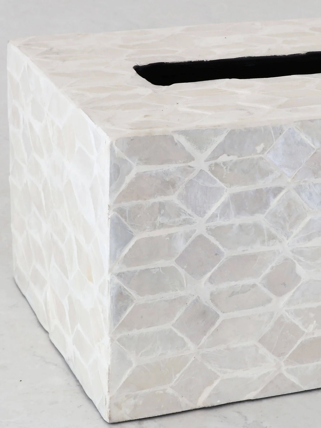 Belle Inlay Tissue Box