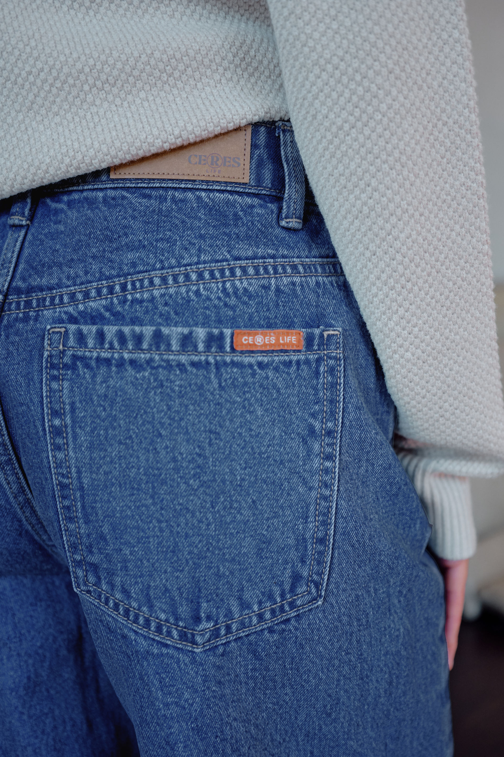 Leah Tapered Barrel Jean