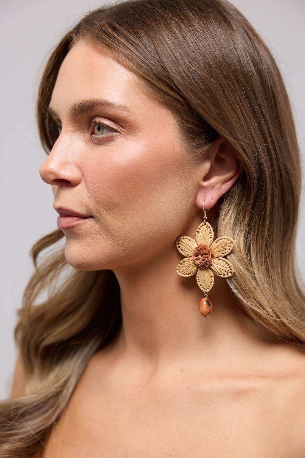 Tribal Flower Earring
