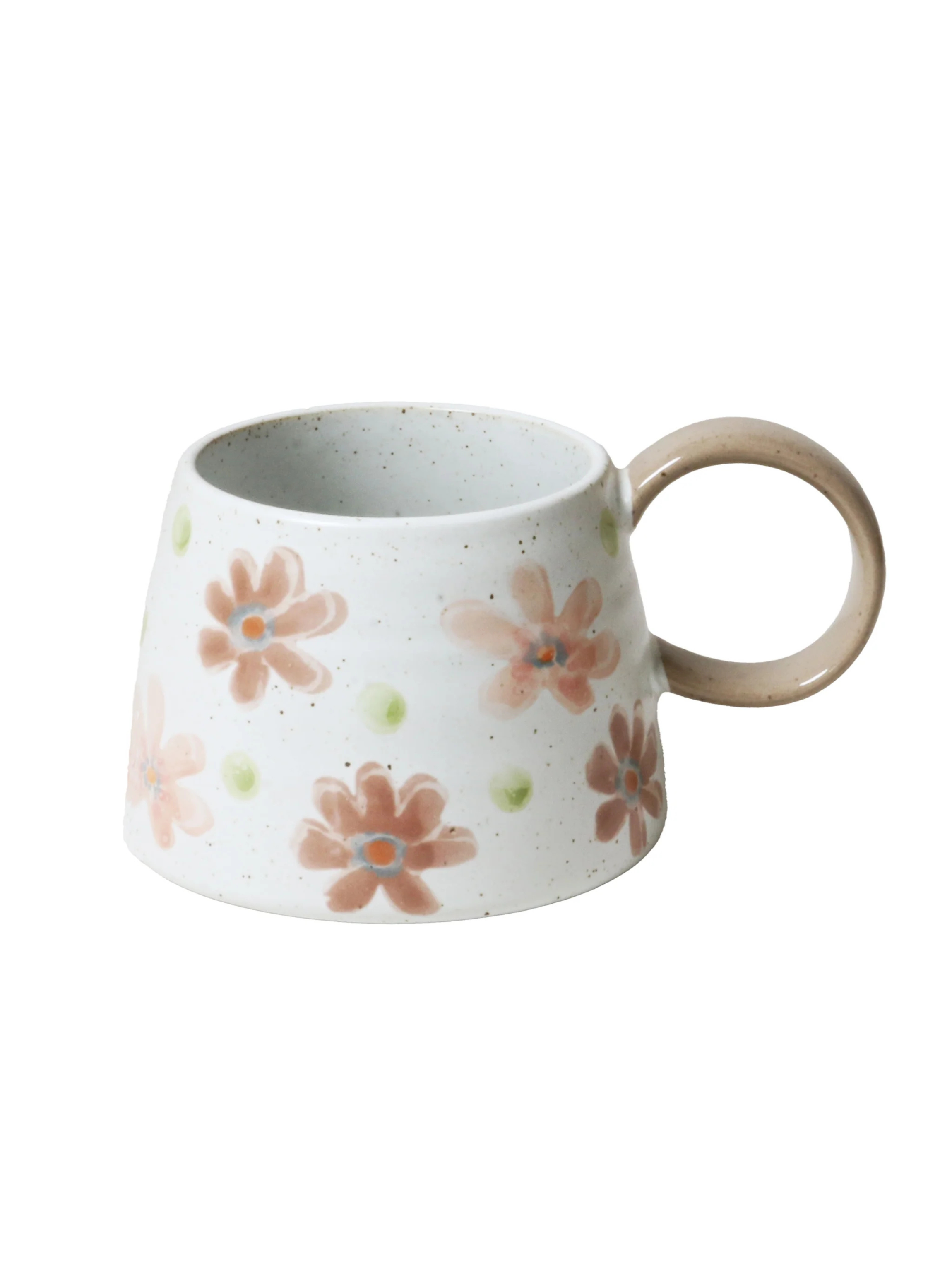 Large Handled Mug - STEVIE FLOWER GARDEN