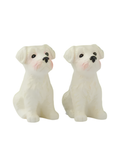 Westie S/2 Ceramic S&P Shakers