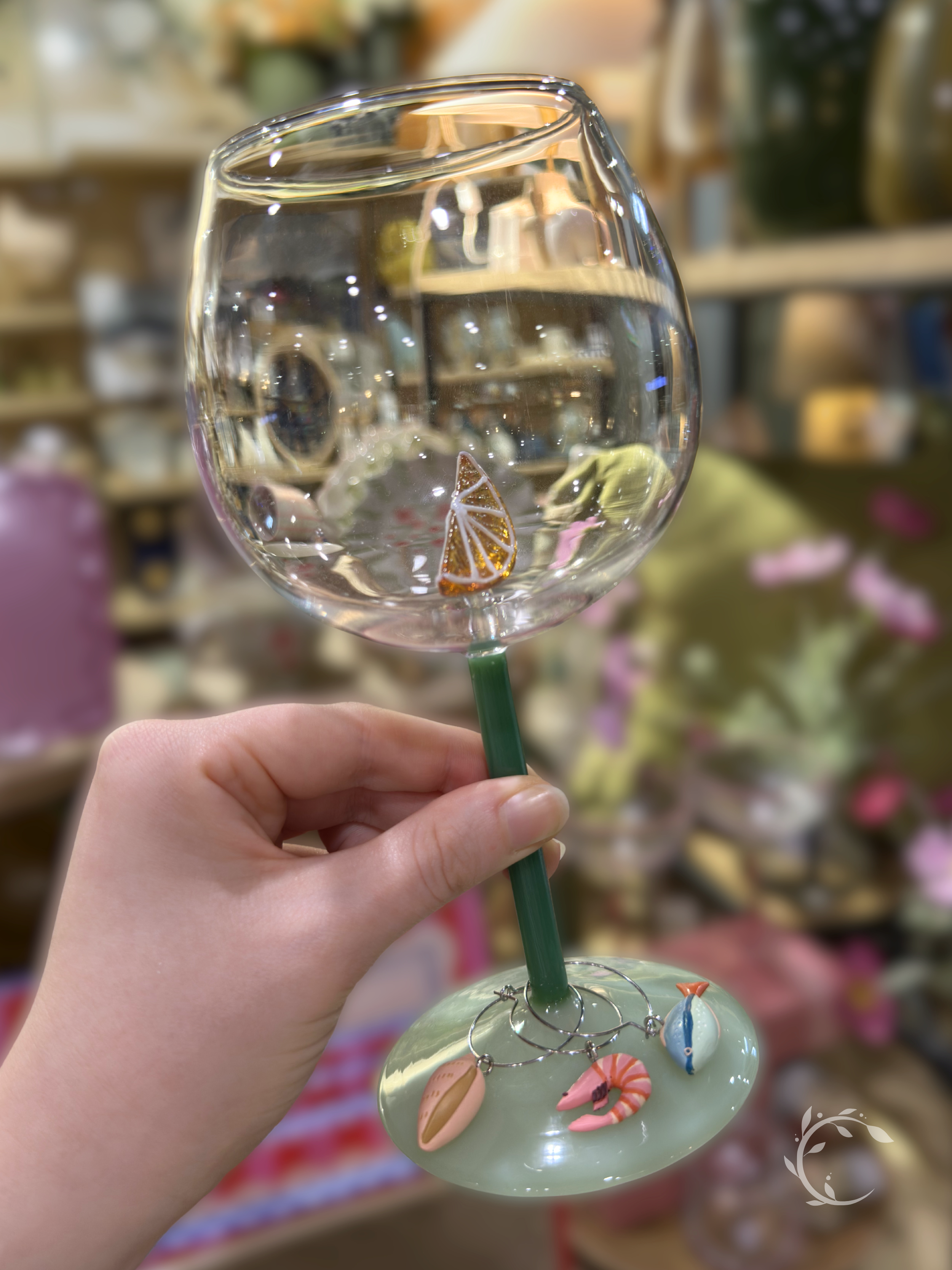 Shack S/6 Resin Wine Charms