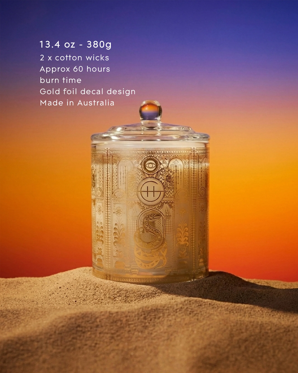 DUSK AT THE KASBAH - 380g Candle