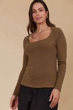 Naria Scoop Neck Top