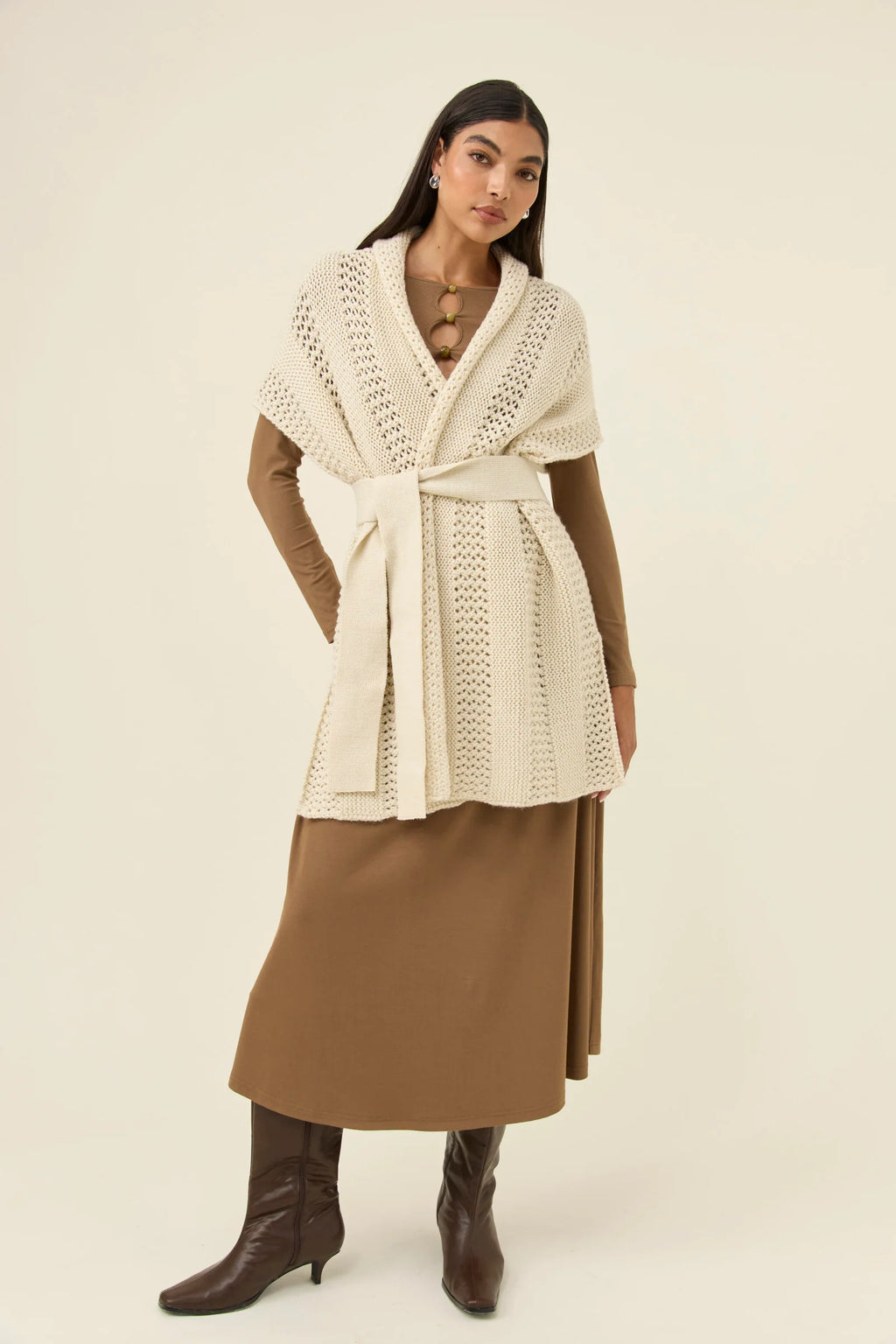 Luna Relaxed Knit Vest