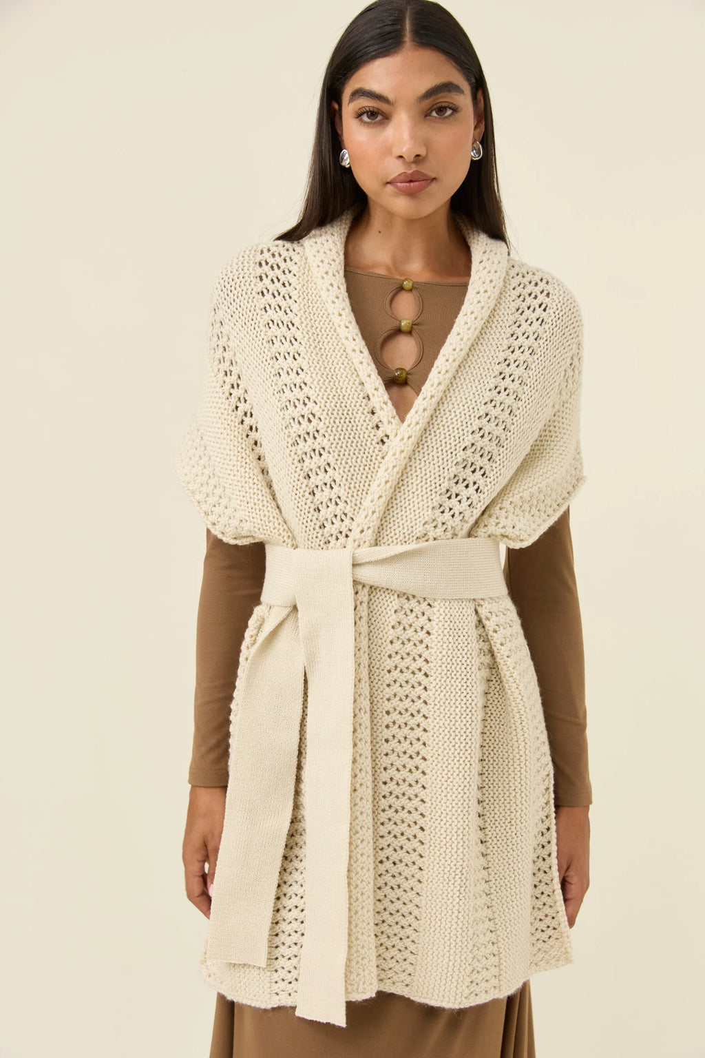 Luna Relaxed Knit Vest