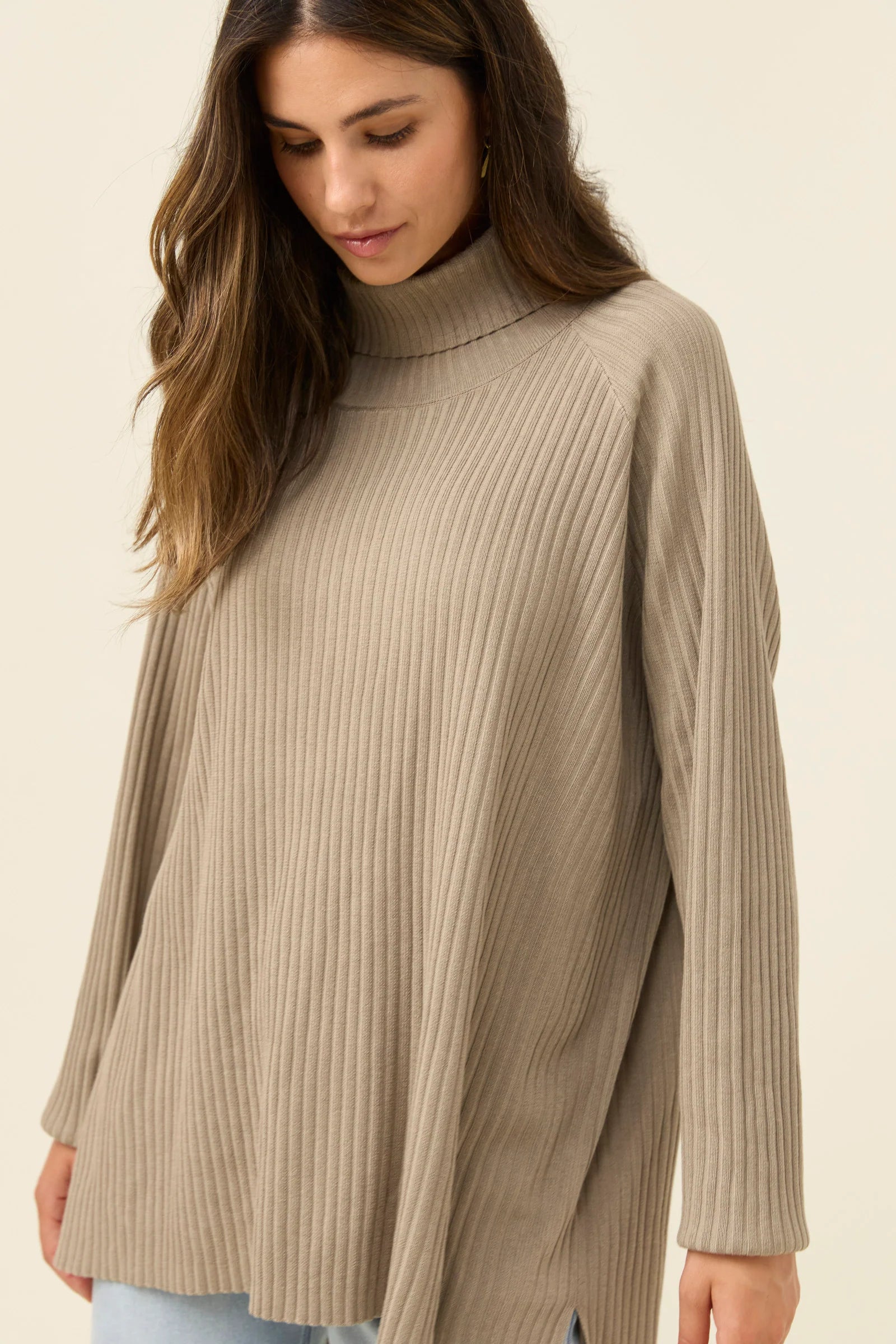Juno Relaxed Roll Neck Jumper