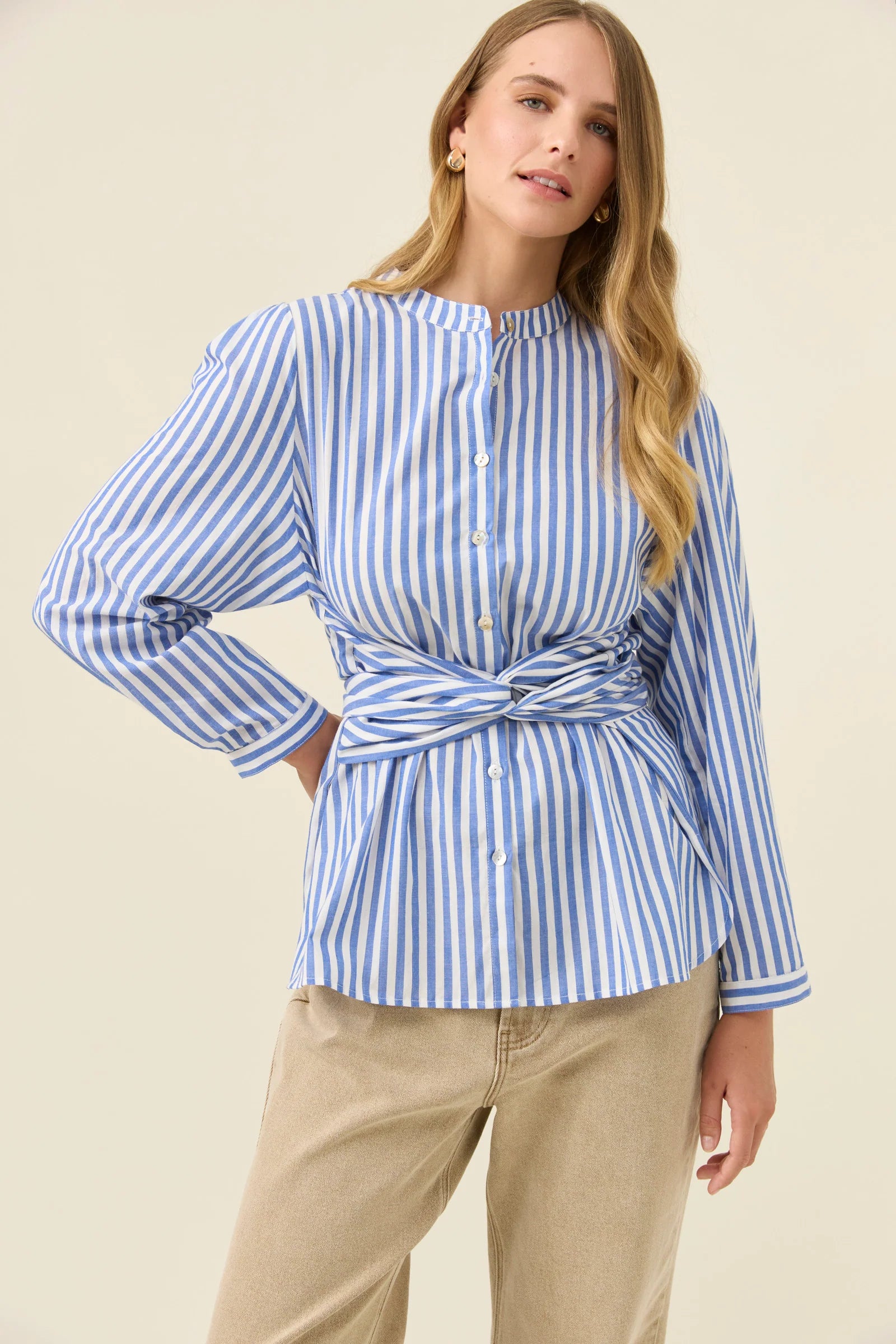 Quinn Wrap Shirt