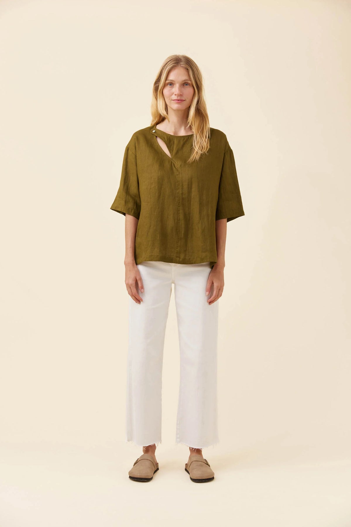 Anita Button Top
