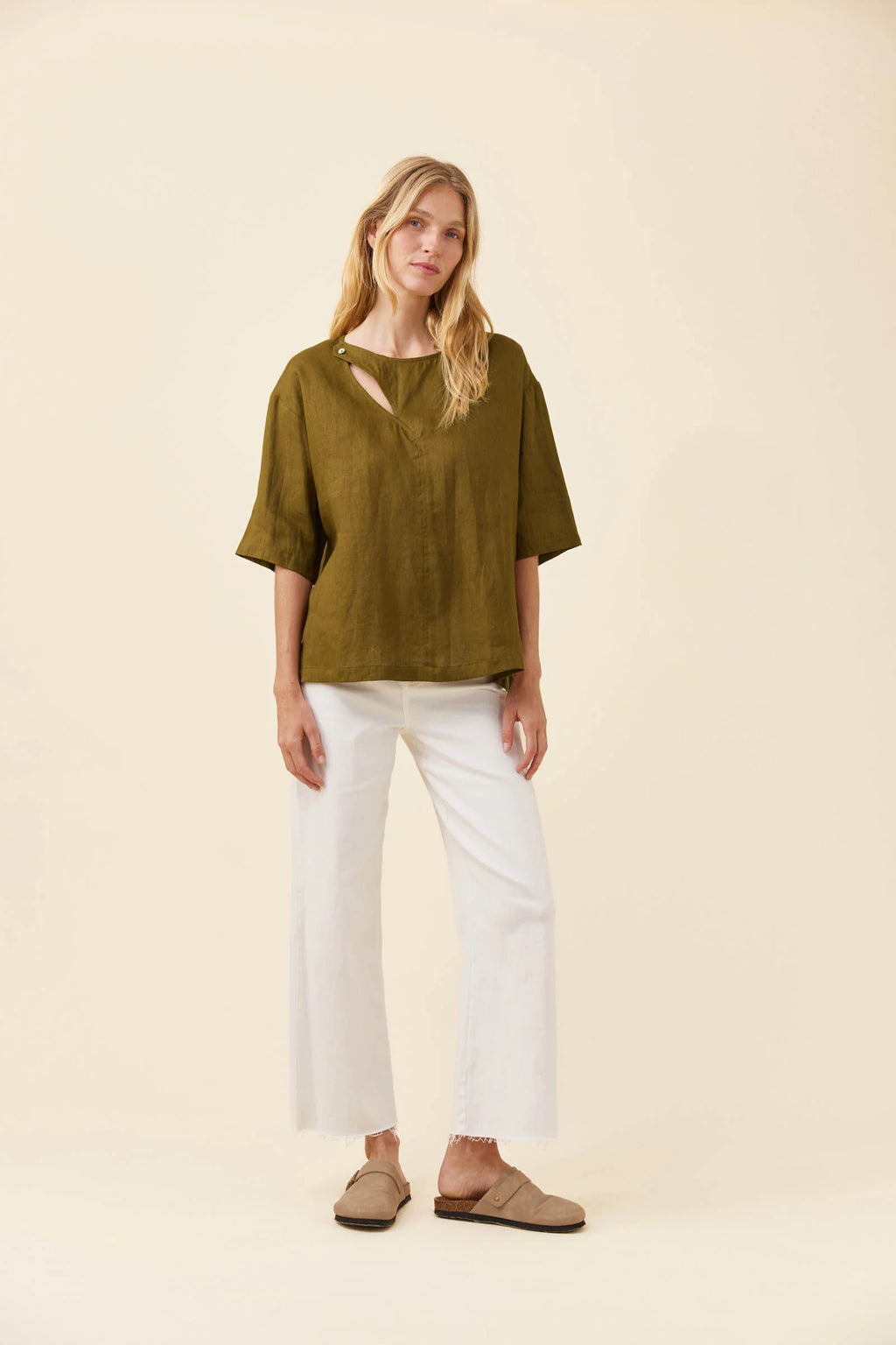 Anita Button Top
