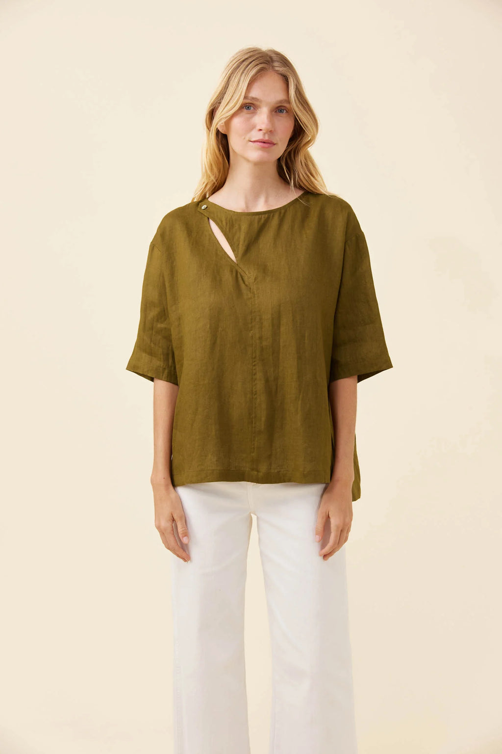 Anita Button Top