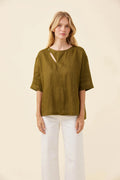 Anita Button Top