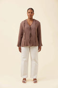Frida Tie Top