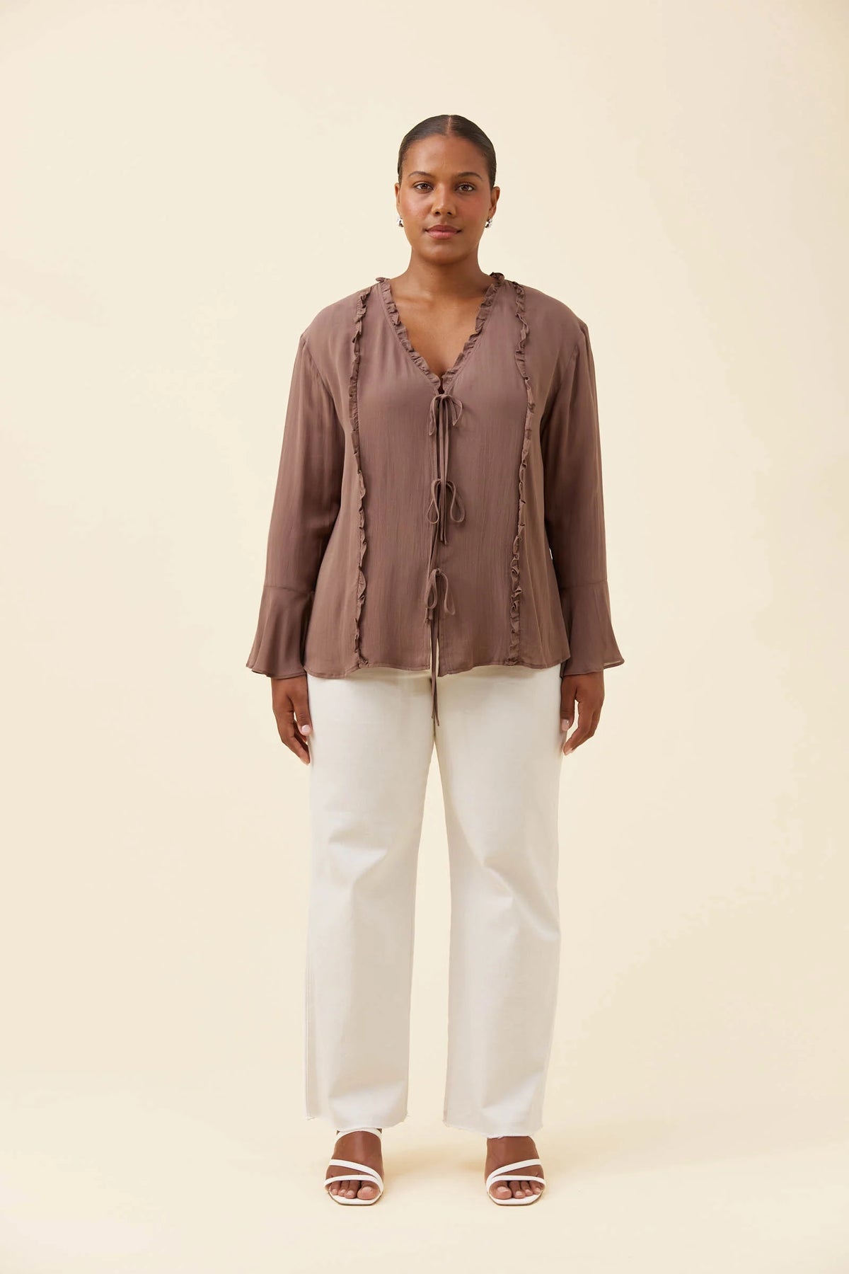 Frida Tie Top
