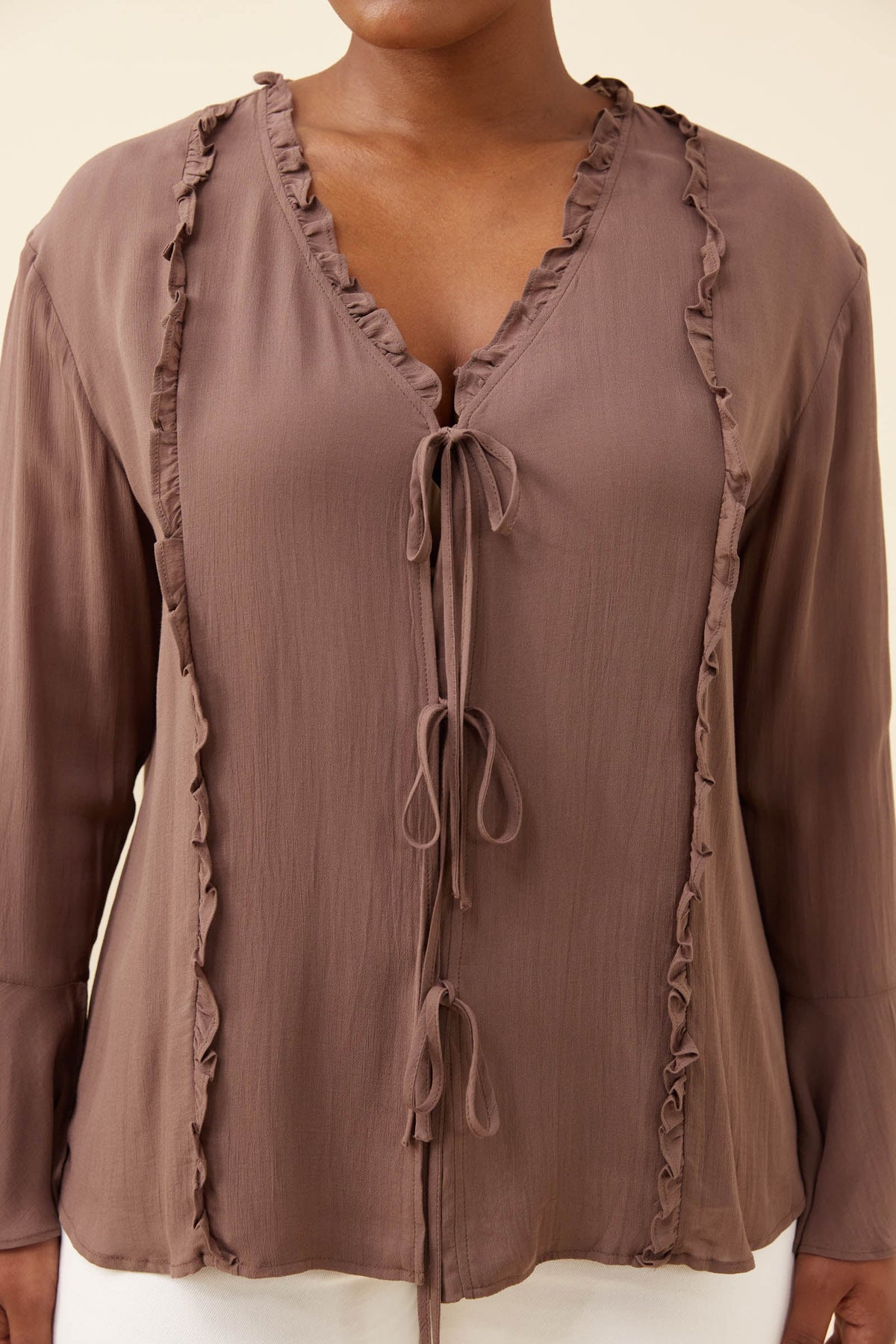 Frida Tie Top