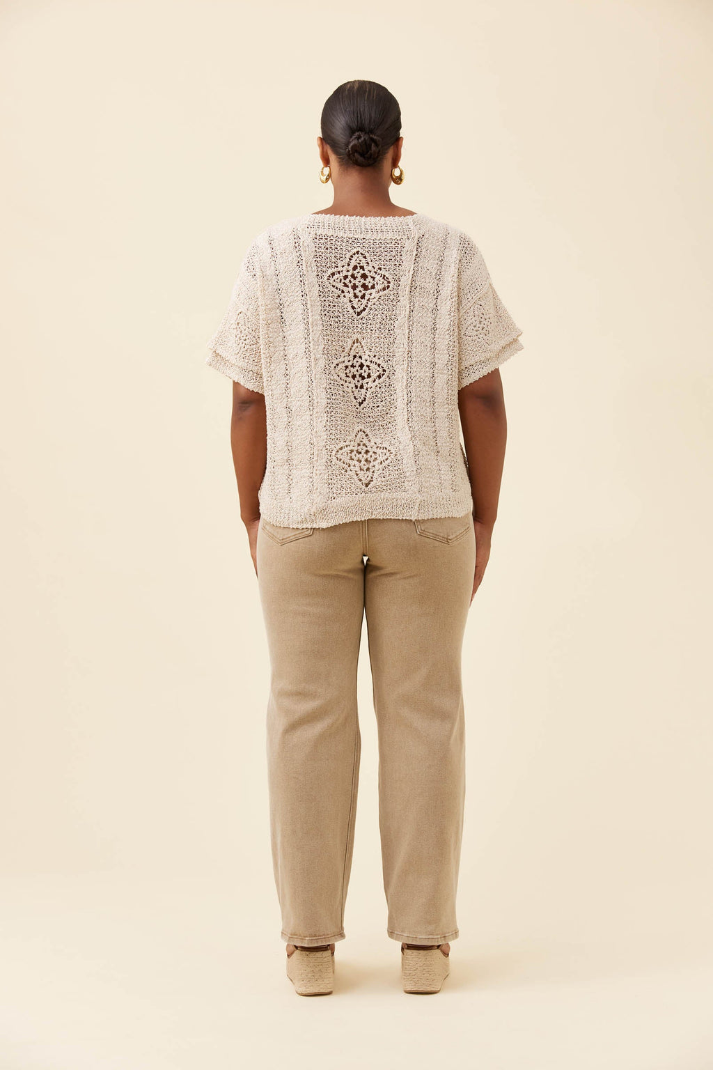 Maggie Crochet Cape