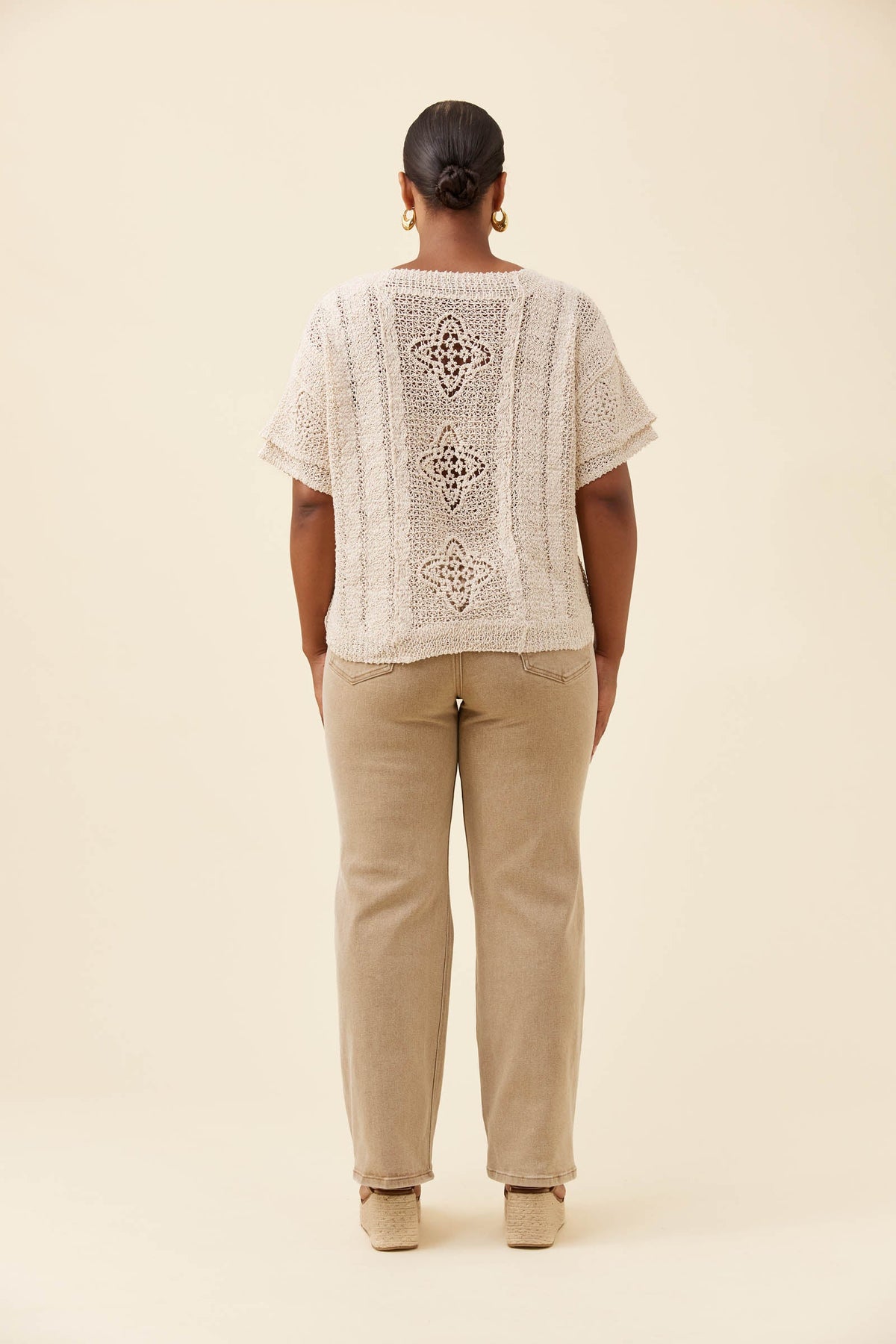 Maggie Crochet Cape