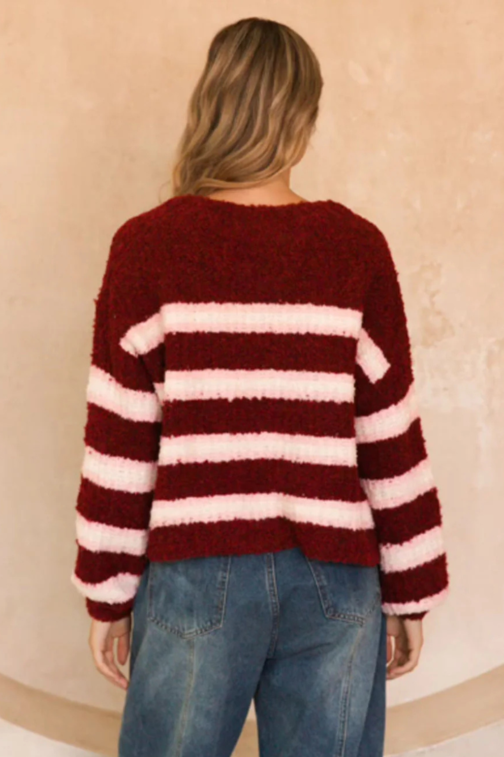 Rosewood Stripe Jumper