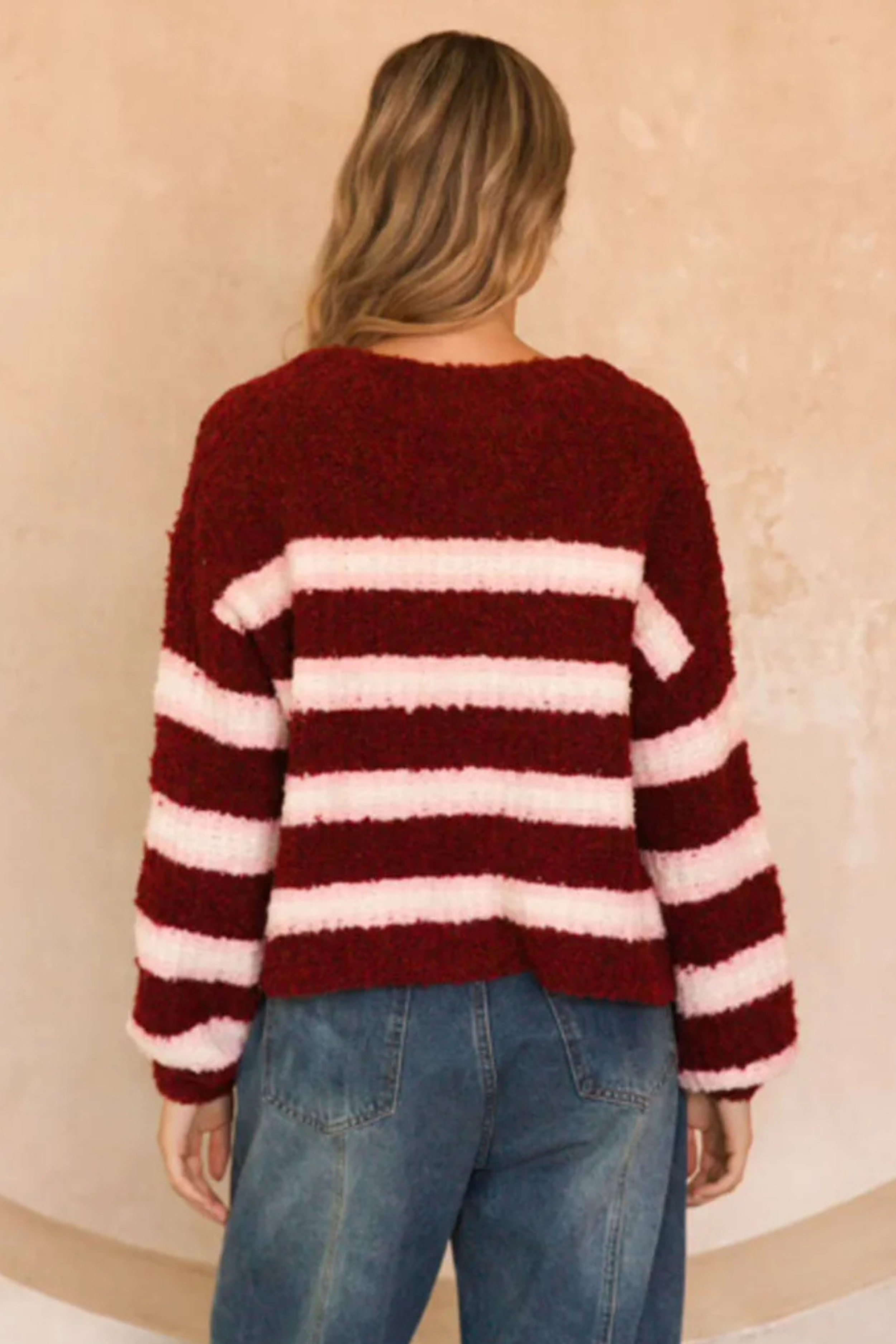 Rosewood Stripe Jumper