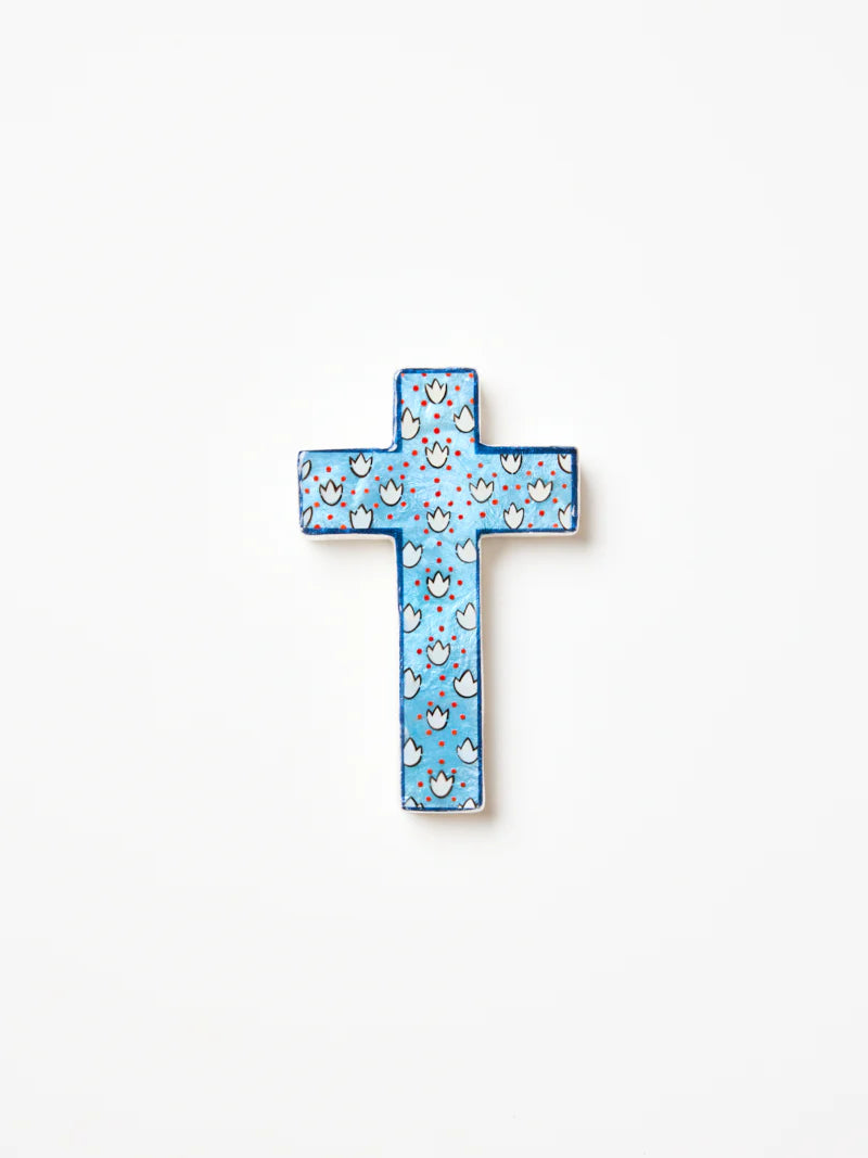 Samira Cross Blue Lotus