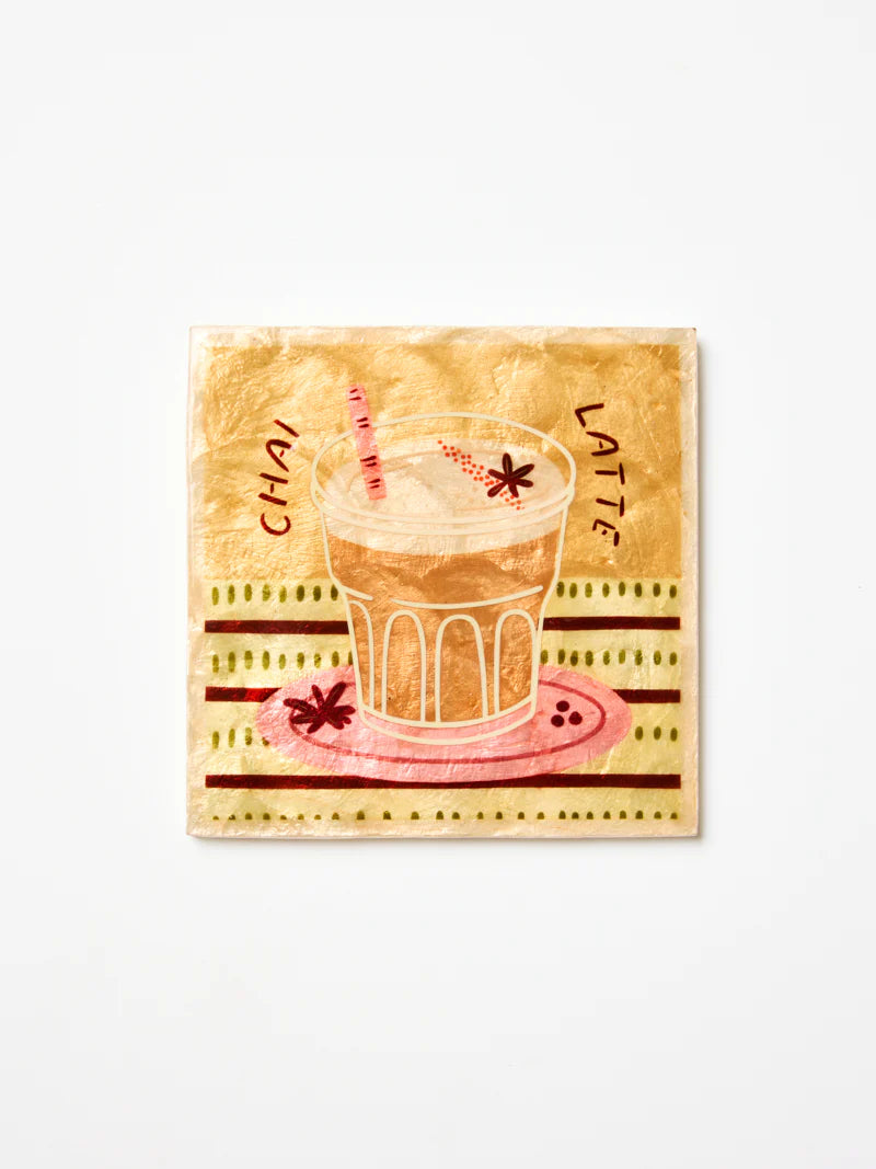 Barista Chai Latte Wall Art